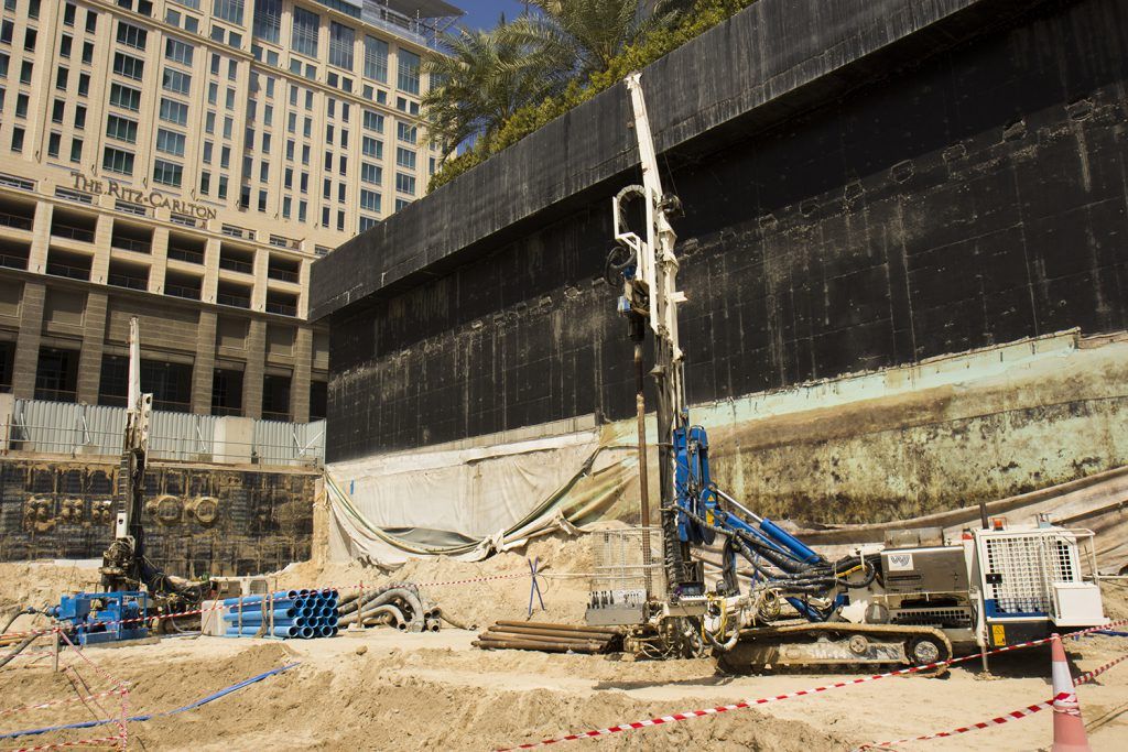 Basement Dewatering – Well Drilling
