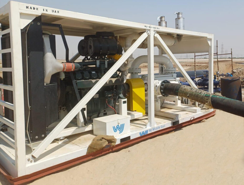 Tank Hydrotesting - Testing pump